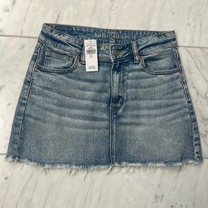 American Eagle Outfitters Blue Denim Mini Skirt